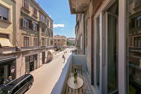 Deluxe Double or Twin Room, City View | Balcony view