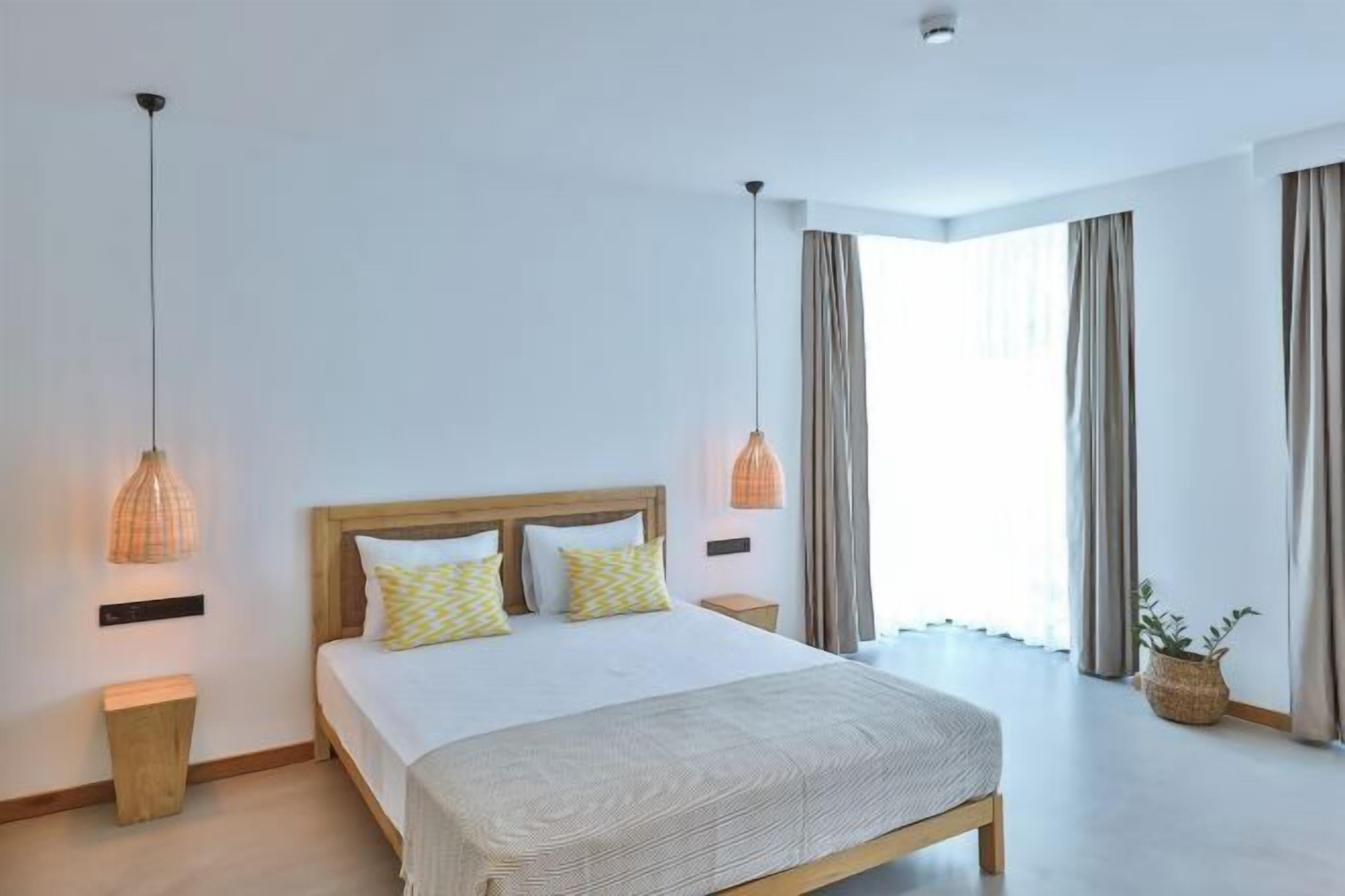Free minibar, in-room safe, individually decorated