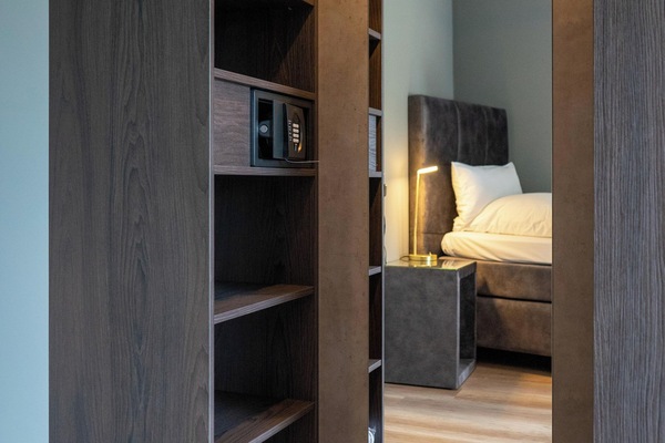 Chambre Quadruple Familiale | Bureau, espace de travail pour ordinateur portable, rideaux occultants