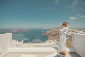 Balcony view - Symphony Suites (Santorini)