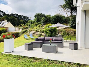 Terrace/patio - House 8 persons Tréboul (Douarnenez)