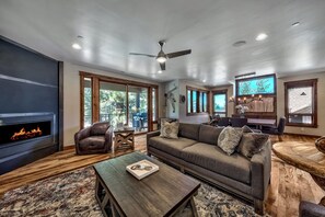 Maison mitoyenne, 4 chambres | Salle de séjour