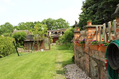 Su apartamento directamente en el lago Gantikow
