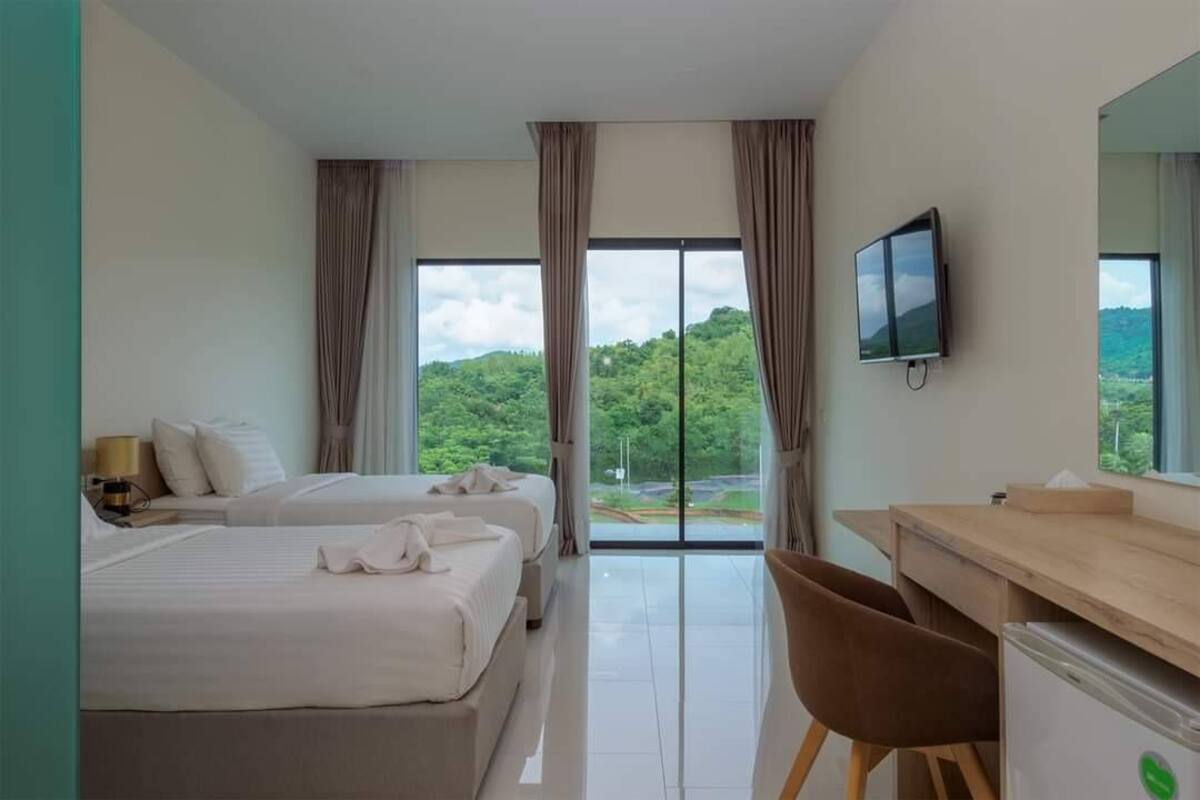 ห้องดีลักซ์ดับเบิลหรือทวิน, วิวภูเขา | วิวภูเขา