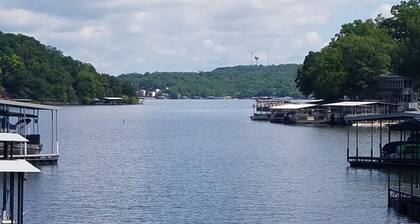 Cute family/ couples cabin with trailer parking and use of our dock in calm cove