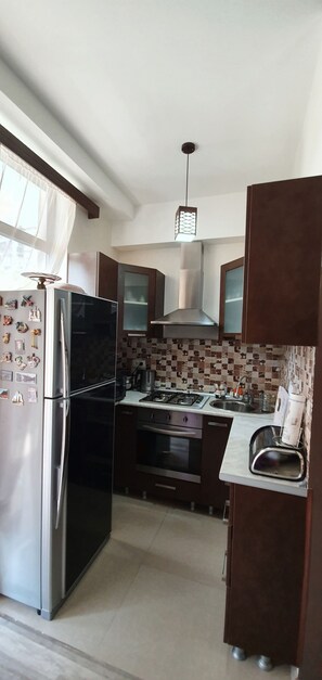 Fridge, microwave, oven, stovetop - You choose us,we choose to make your holiday!Welcome to our beautiful country!!! (Vake-Saburtalo)