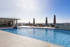 Indoor pool, outdoor pool
