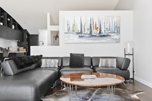 Apartment, 1 Bedroom | Living area - Urban Estates - Princes Wharf Apartment N47 Shed 22 (Auckland)