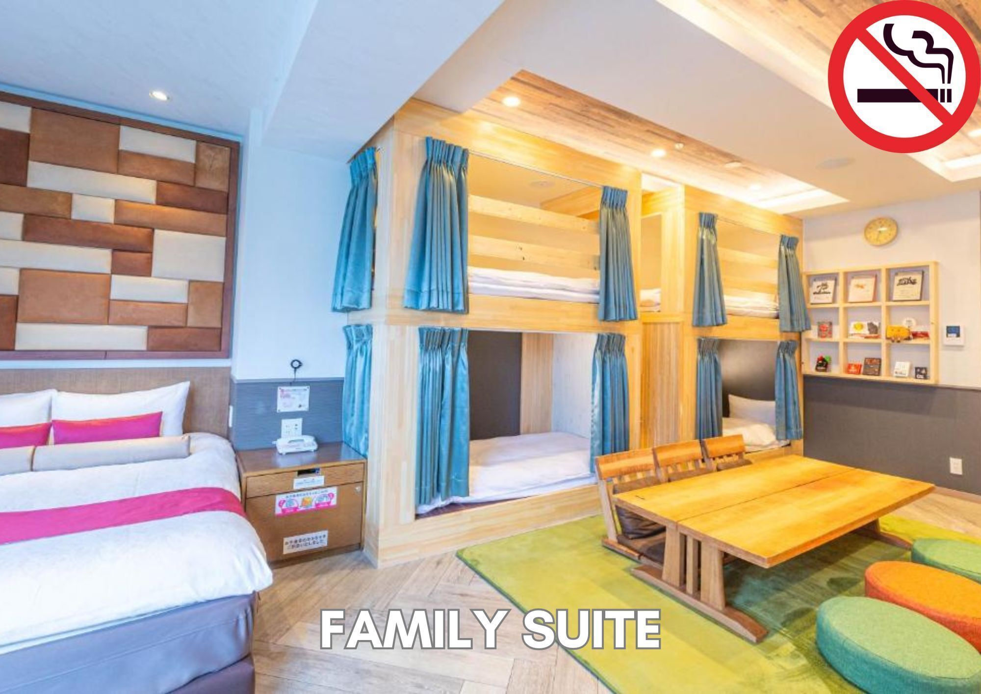 Familienzimmer, Mehrere Betten, Nichtraucher | Minibar (mit einigen kostenlosen Artikeln), schallisolierte Zimmer