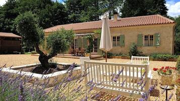 Overnatningsstedets facade