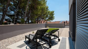 Standaard appartement, terras | Terras