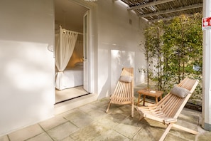 Habitación superior | Terraza o patio