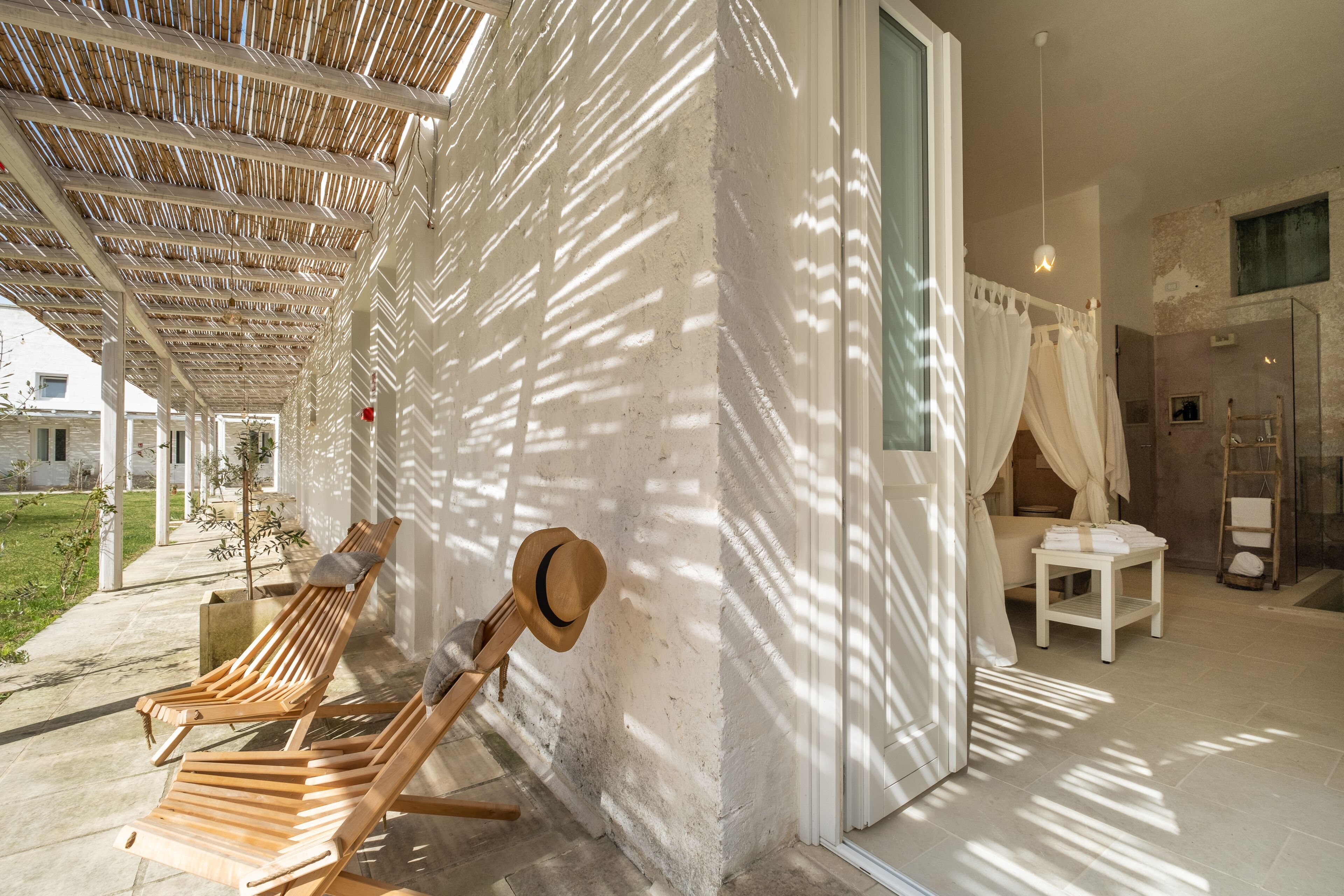 Chambre Deluxe, bain à remous (2 Prs) | Terrasse/Patio