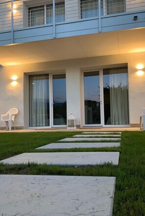 Voorkant van accommodatie