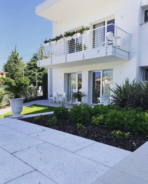 Majoituspaikan julkisivu