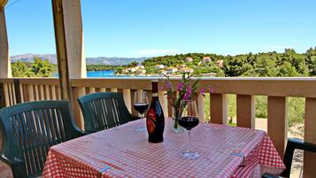 Superior Apartment, 1 Bedroom, Terrace, Sea View | Terrace/patio