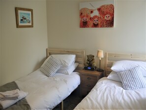 2 bedrooms, iron/ironing board, free WiFi, bed sheets