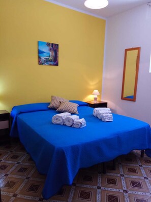 3 camere, ferro/asse da stiro, lenzuola