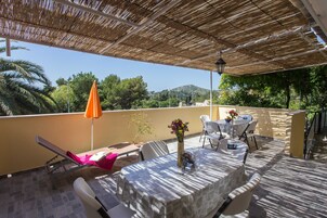 Apartamento (One-Bedroom Apartment with Shared Ter) | Terraza o patio