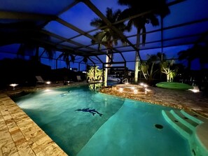 Außenpool, beheizter Pool