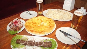 Daily self-service breakfast (USD 4 per person)