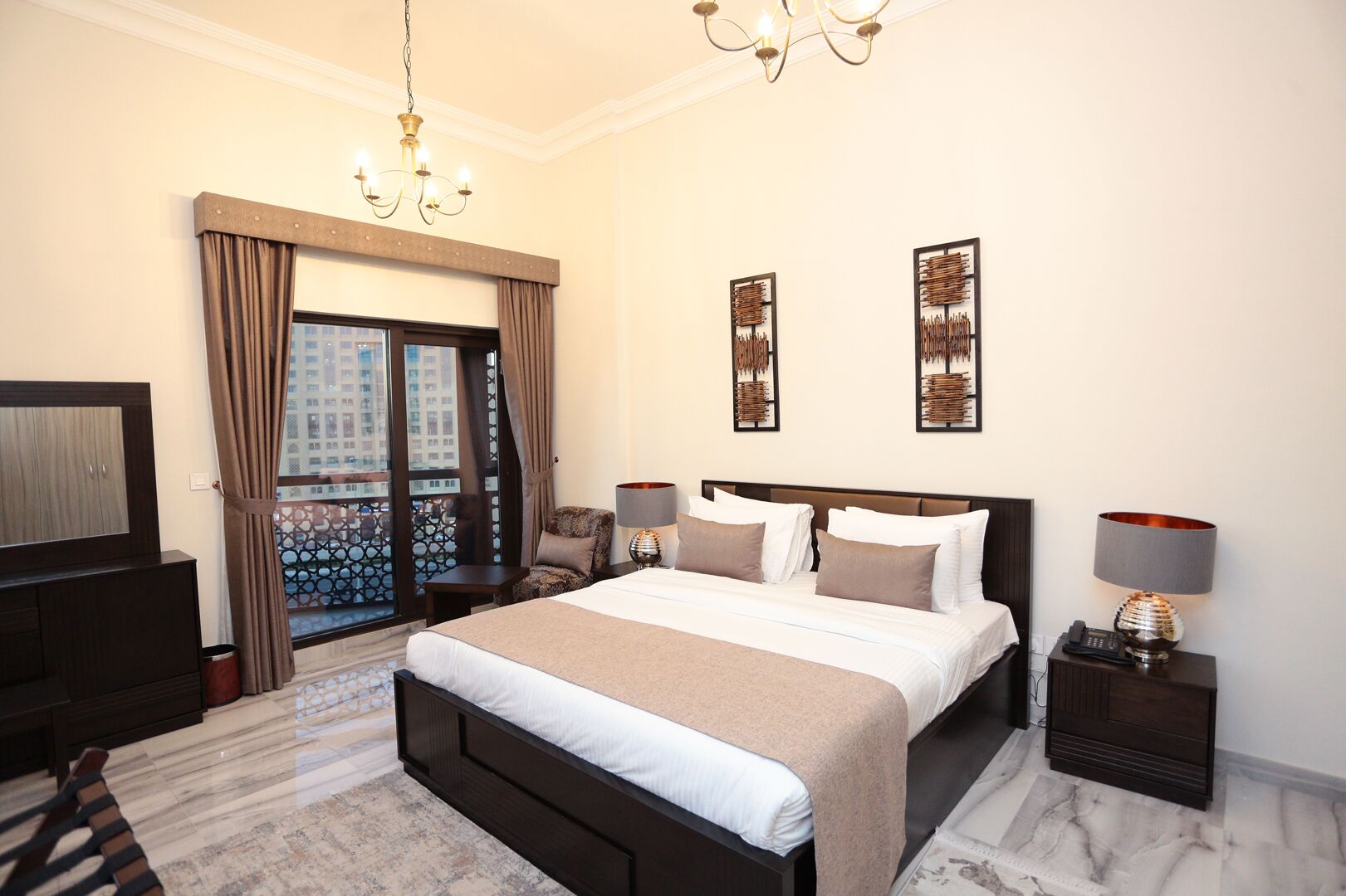 Appartamento Luxury | 2 camere, biancheria da letto ipoallergenica, copriletto in piuma