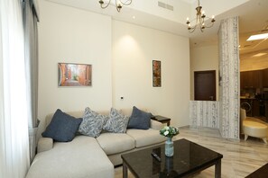Premier Apartment | Living room - Marbella Holiday Homes (Dubai)