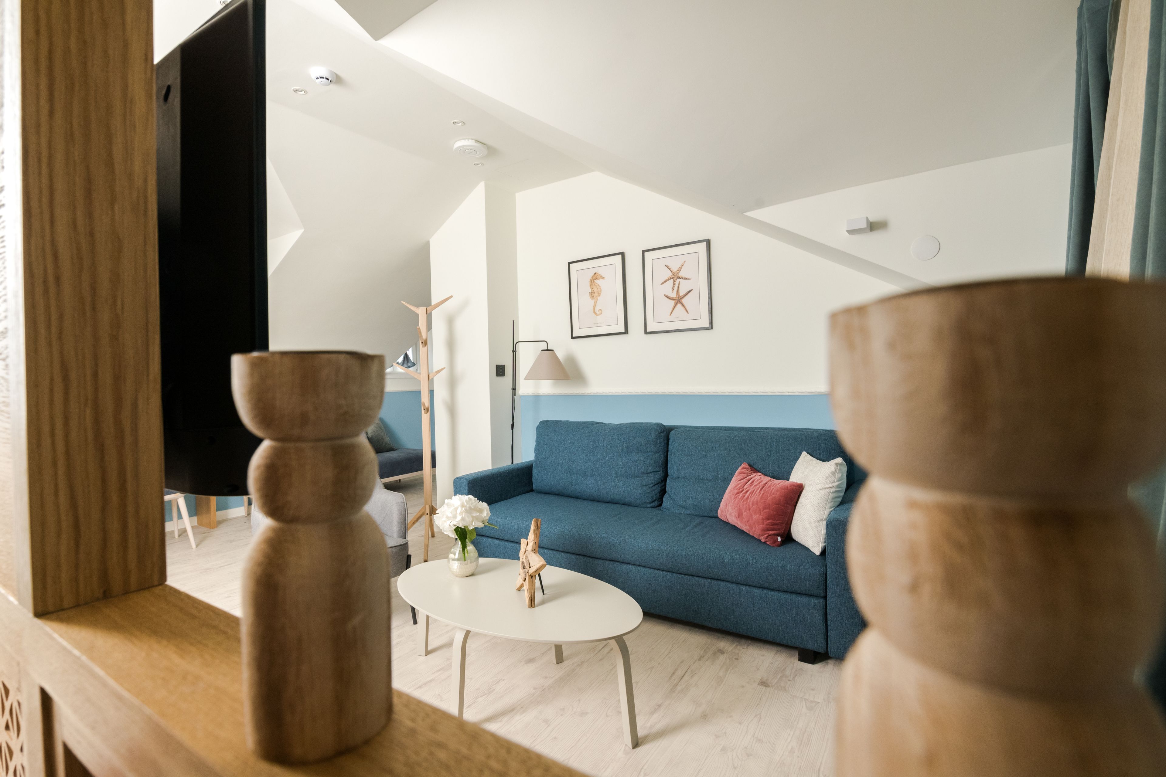 Suite superior | Área de sala de estar | Televisión LCD 