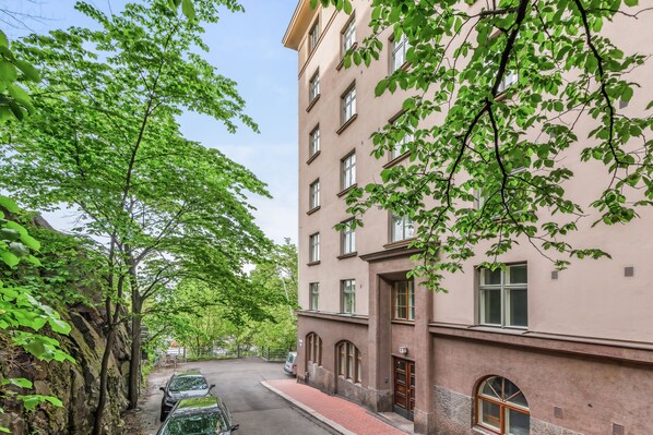 Fachada de la propiedad