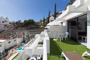 Terrace/patio - Apartamentos Los Mocanes (Mogan)