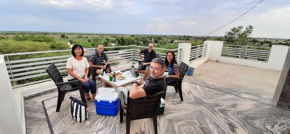 Rooftop terrace