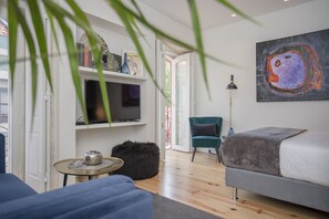 Monolocale | 1 camera, ferro/asse da stiro, culle/letti per bambini (a pagamento)