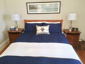 高級雙人房, 1 張加大雙人床, 非吸煙房, 花園景 | 高級寢具、特厚豪華床墊、遮光窗簾/窗簾、熨斗/熨衫板