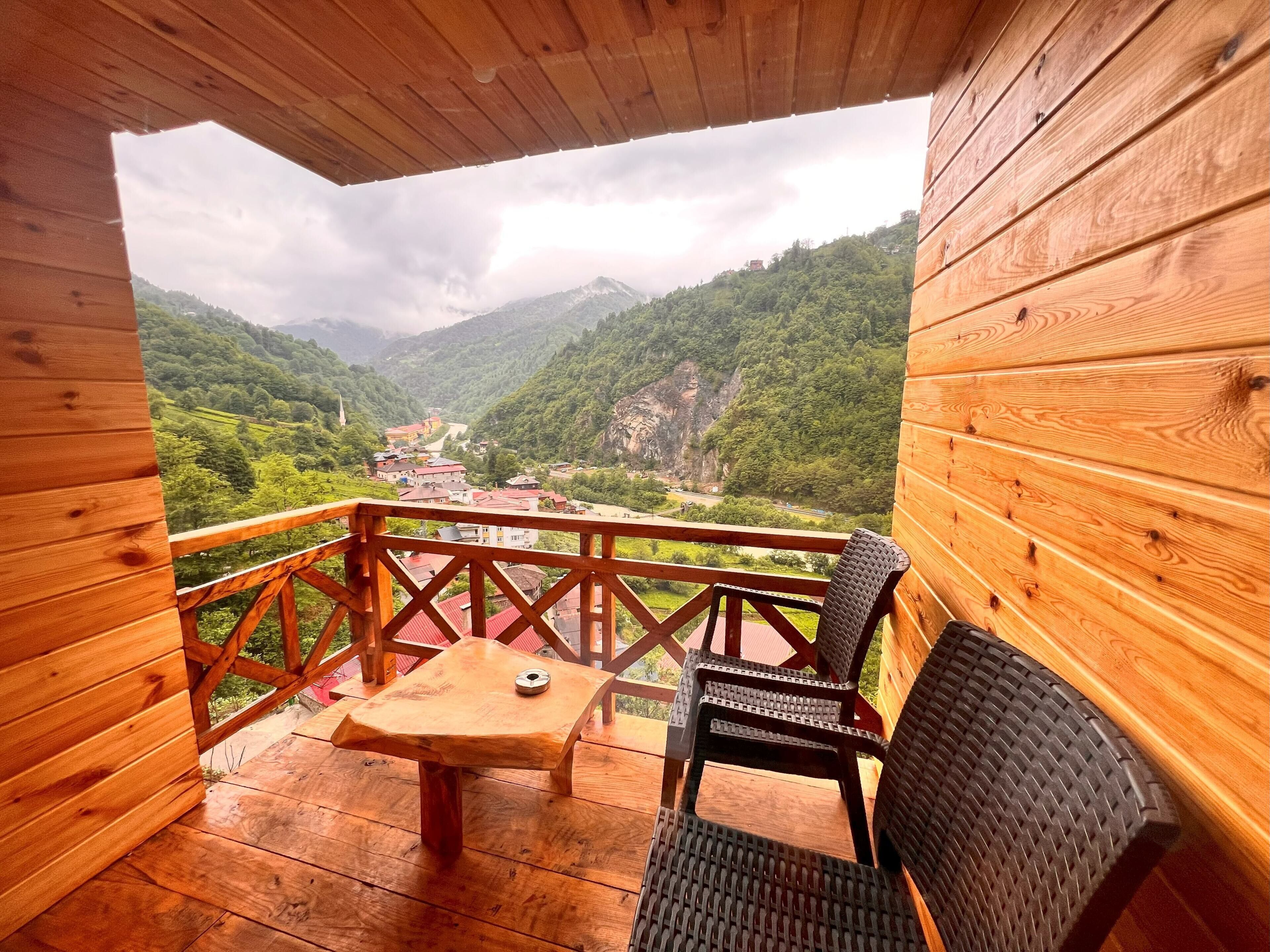 Premium Jacuzzi Honeymoon Room | Balcony