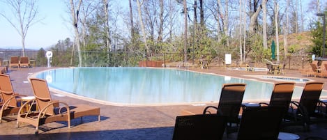 Außenpool, beheizter Pool