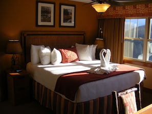 2 bedrooms, in-room safe, iron/ironing board, WiFi