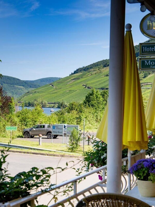 View from property - Hotel Weinhaus Moselblick (Burg)