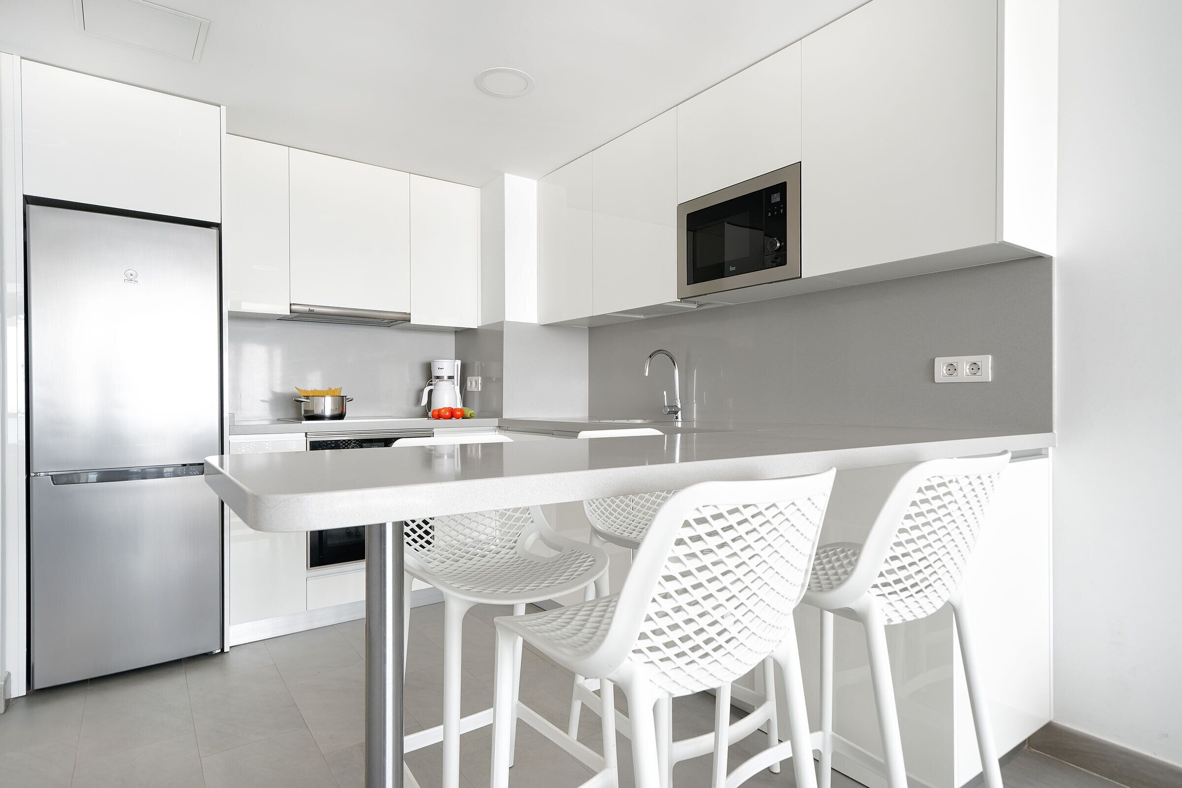 Διαμέρισμα, 2 Υπνοδωμάτια, Μπαλκόνι, Θέα στη Θάλασσα | Ιδιωτική κουζίνα | Ψυγείο κανονικού μεγέθους, φούρνος μικροκυμάτων, φούρνος