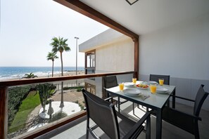 Apartment, 2 Bedrooms, Balcony, Ocean View | Balcony view - Apartamentos Los Papagayos (San Bartolomé de Tirajana)