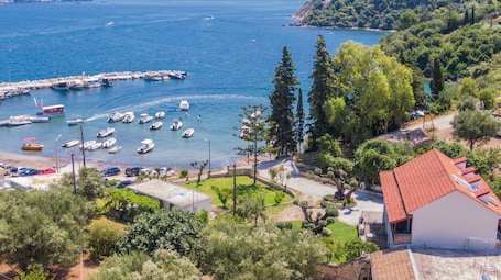 Vista aerea. Eptanisos Beachfront Suites Zante