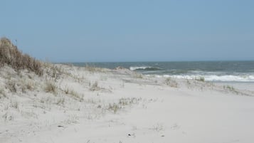 Beach nearby, white sand
