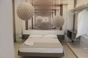 Individually decorated, individually furnished, desk, cots/infant beds