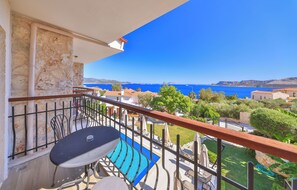 Family Room, Sea View | Balcony view