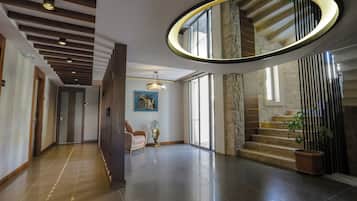 Zona de estar del vestíbulo