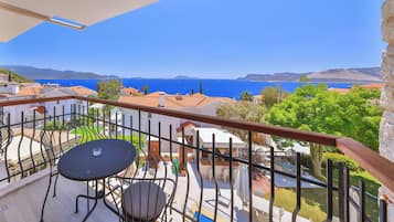 Luxury-Zimmer, Meerblick | Blick vom Balkon