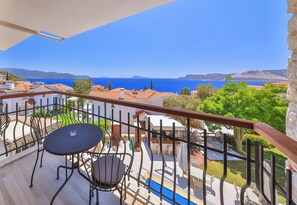 Luxury-Zimmer, Meerblick | Blick vom Balkon