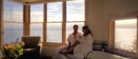 Uitzicht vanuit de kamer