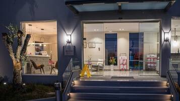 Front of property - evening/night