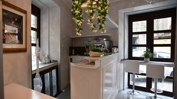 Daily buffet breakfast (EUR 12 per person)