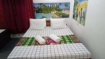 Double Room | Premium bedding, down comforters, memory foam beds, free WiFi